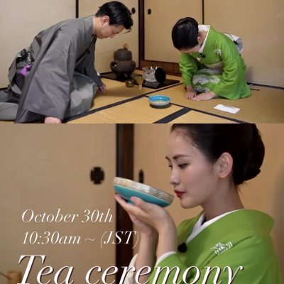 Tea Ceremony LIVE class in Kyoto